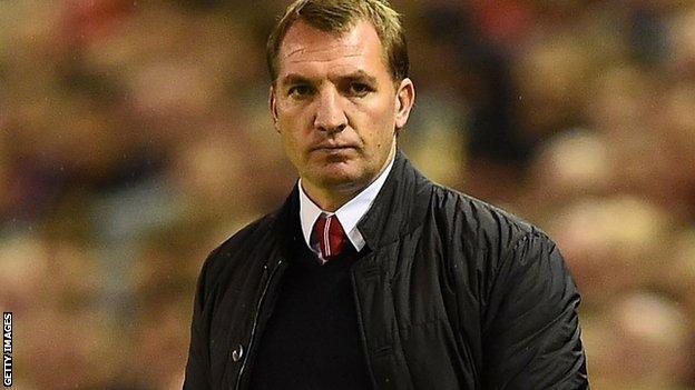 Liverpool manager Brendan Rodgers