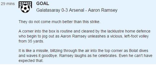 BBC live text commentary