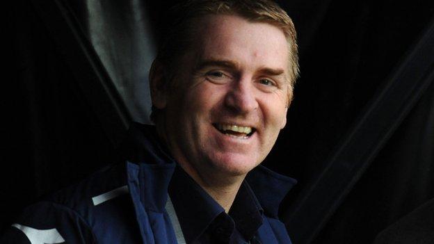 Walsall manager Dean Smith