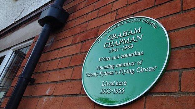 Plaque at Burton Road, Melton Mowbray