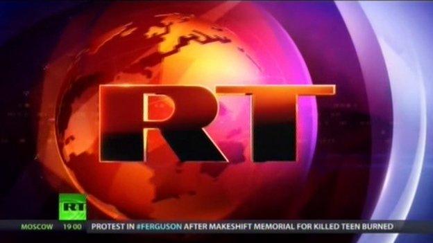 Russian broadcaster RT logo