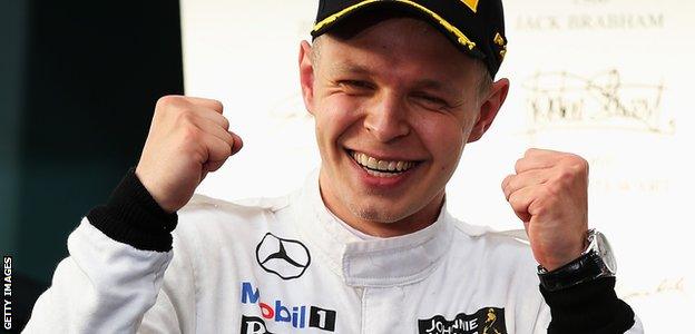 Magnussen finished third at the 2014 Australian Grand Prix, his debut race, and was later elevated to second