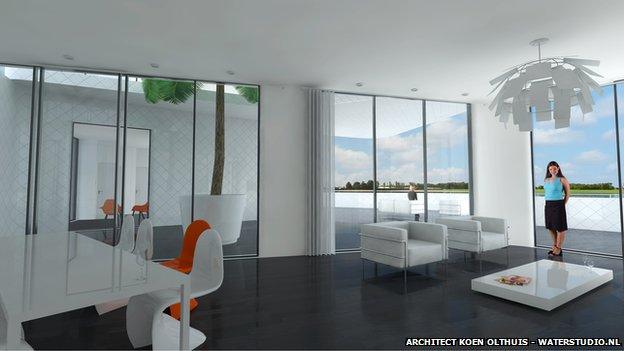 floating home design