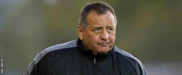 Former Aberdeen and Dunfermline manager Jimmy Calderwood