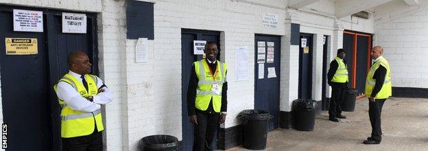 Luton Town stewards