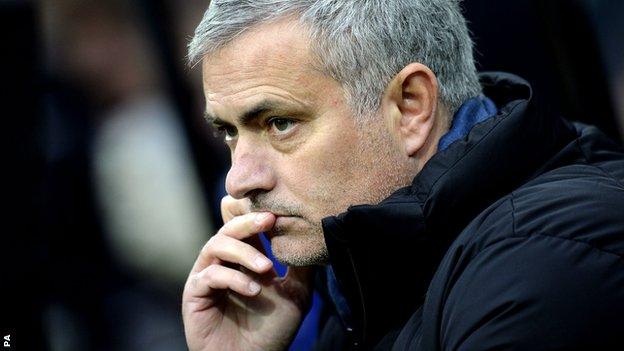 Chelsea manager Jose Mourinho