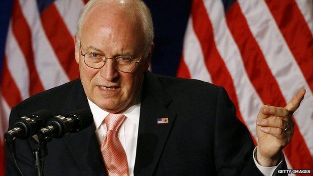 US Vice President Dick Cheney in 2007