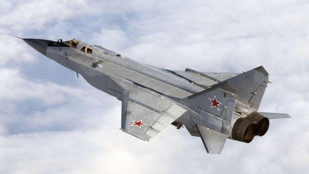 Russian MiG-31 - file pic