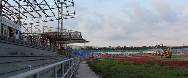 The Mongomo stadium