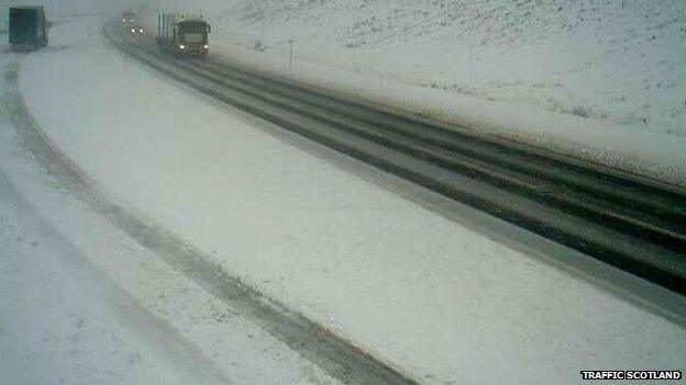 A9 at Drumochter