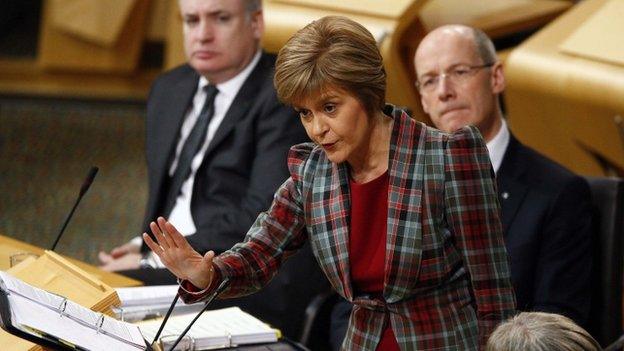 nicola sturgeon at fmqs