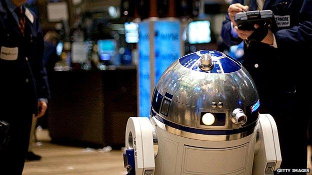 R2D2 at the New York Stock Exchange