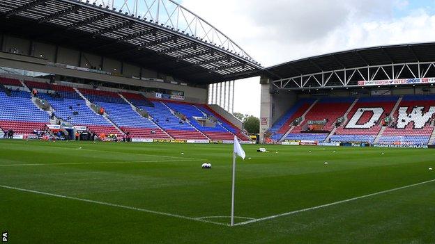 Wigan's DW Stadium