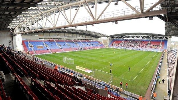 Wigan's DW Stadium