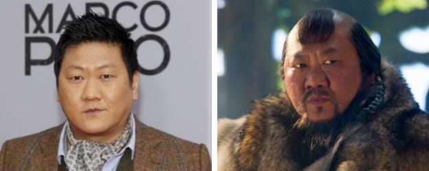 Benedict Wong plays Kublai Khan in Marco Polo