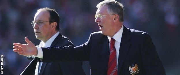 Sir Alex Ferguson and Rafa Benitez