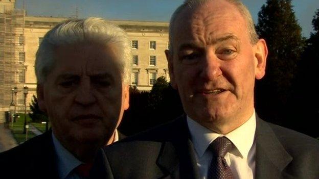 Alasdair McDonnell and Mark Durkan