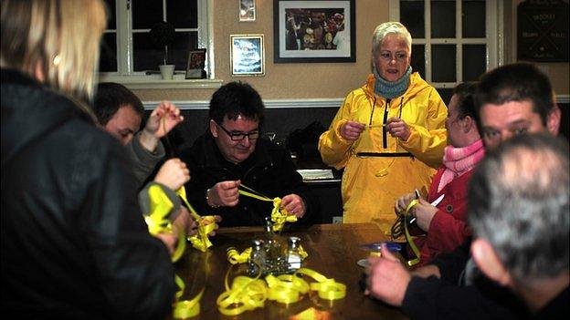 Campaigners in Clacton