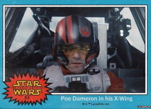 Oscar Isaac is X-Wing fighter pilot Poe Dameron