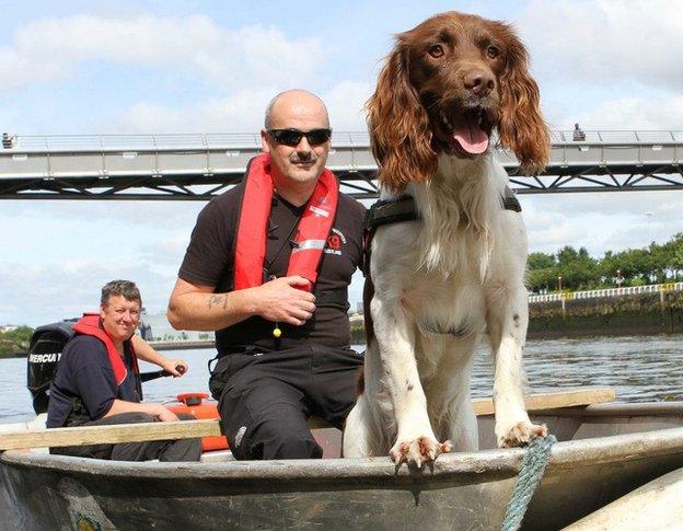 K9 Search and Recovery on the Clyde