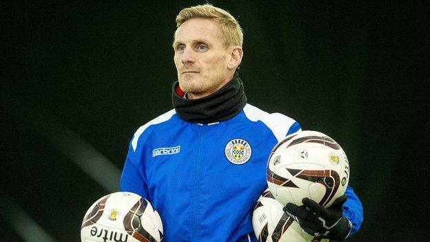 St Mirren interim player-manager Gary Teale