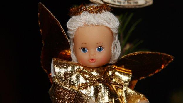 Christmas angel toy