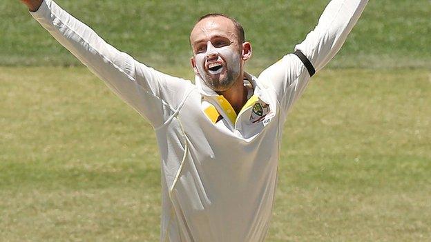 Australia spinner Nathan Lyon