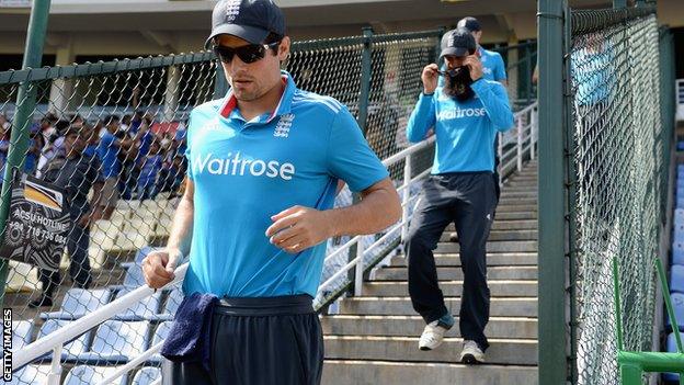 England captain Alastair Cook