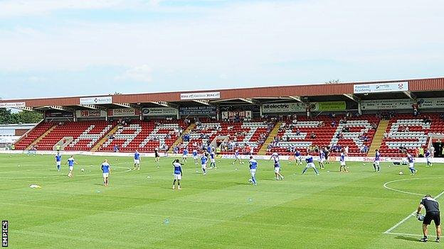 Aggborough Stadium