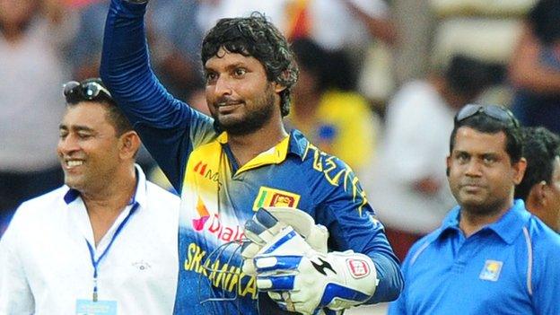 Sri Lanka's Kumar Sangakkara