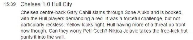 Gary Cahill tackle description