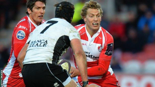 Billy Twelvetrees and James Hook