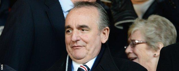 Rangers non-executive dirctor Derek Llambias