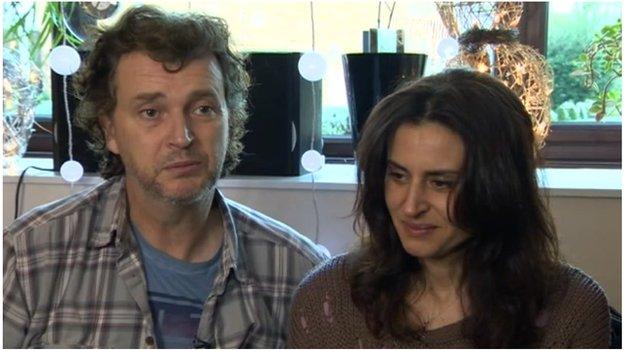 Alice Barnett's parents