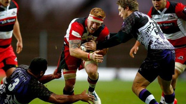 Roddy Grant scored Edinburgh's second try