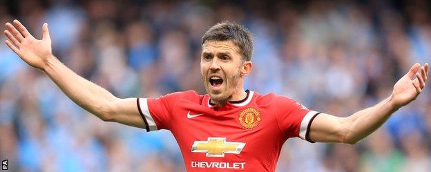 Manchester United midfielder Michael Carrick