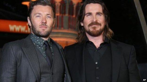 Joel Edgerton and Christian Bale