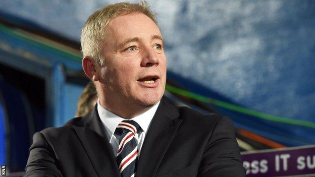 Rangers have confirmed manager Ally McCoist is working his 12-month notice.