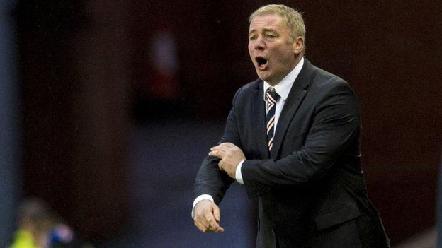 Rangers have confirmed manager Ally McCoist is working his 12-month notice.