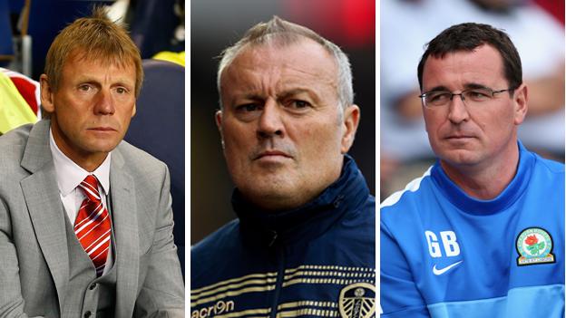 Stuart Pearce, Neil Redfearn and Gary Bowyer