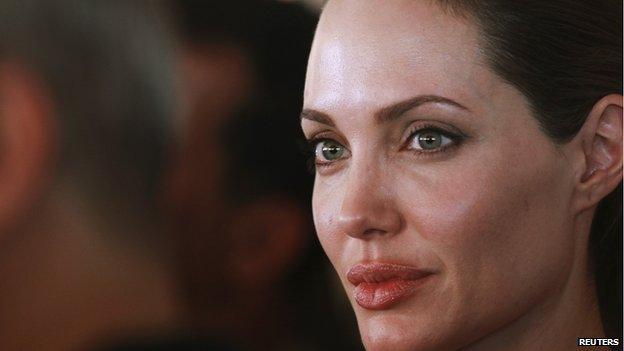 Angelina Jolie was also mentioned in the emails