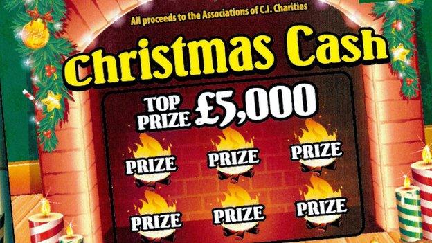 Channel Islands Christmas Lottery 2012 tickets