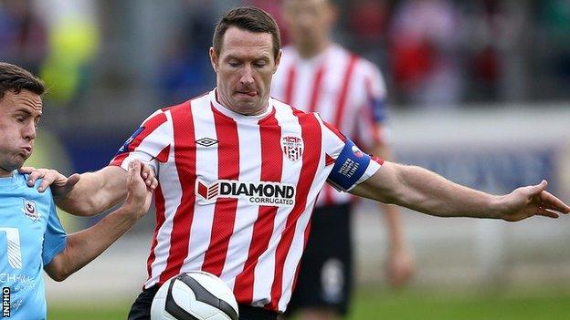 Former Derry City captain Barry Molloy