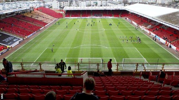 Aberdeen's Pittodrie Stadium