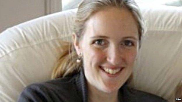 A family handout image obtained on 16 December 2014 of 38-year-old Katrina Dawson. Dawson was one of two hostages killed in a dramatic 16-hour siege at the Lindt cafe in Sydney, Australia.