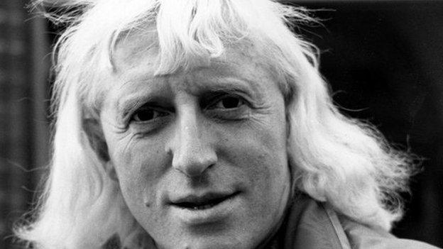 Jimmy Savile in November 1973