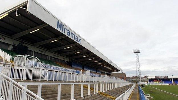 Hartlepool United's Victoria Park