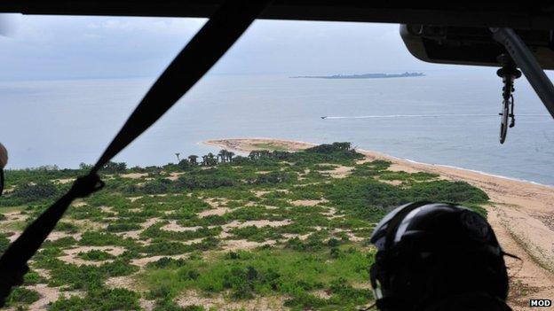 Island off Sierra Leone