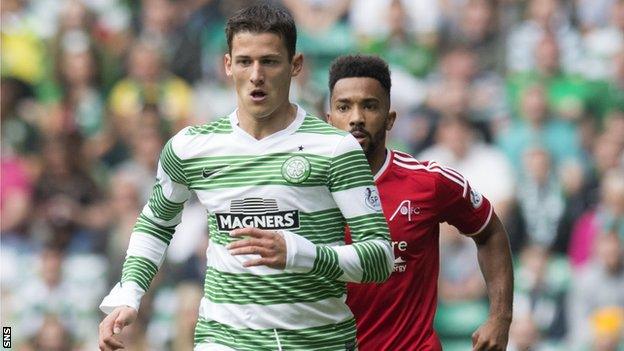 Celtic's Aleksandar Tonev