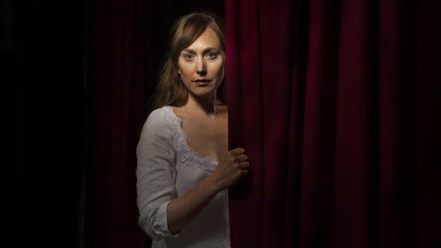 Hattie Morahan stars in Dominic Dromgoole's production of The Changeling at the Globe